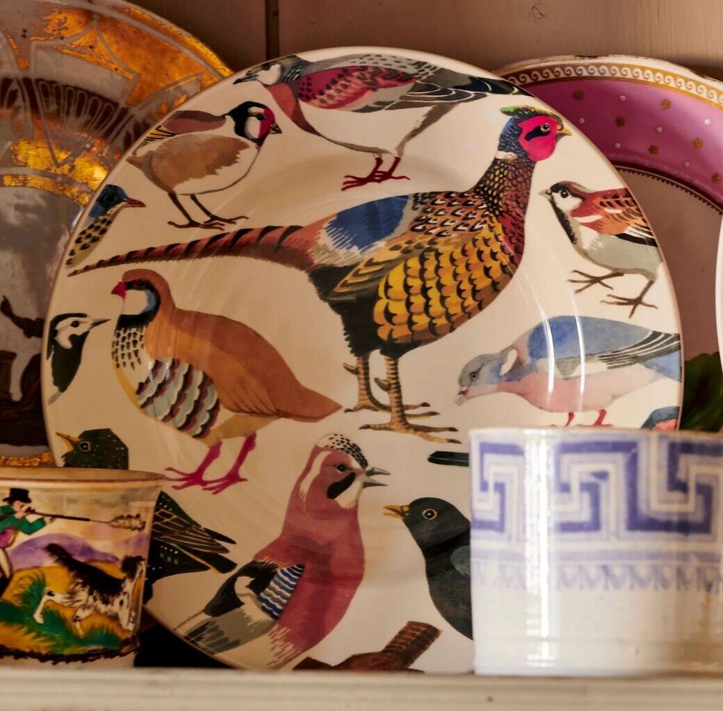 Emma Bridgewater British Birds Medium Dinner Plate 8.5 Inch