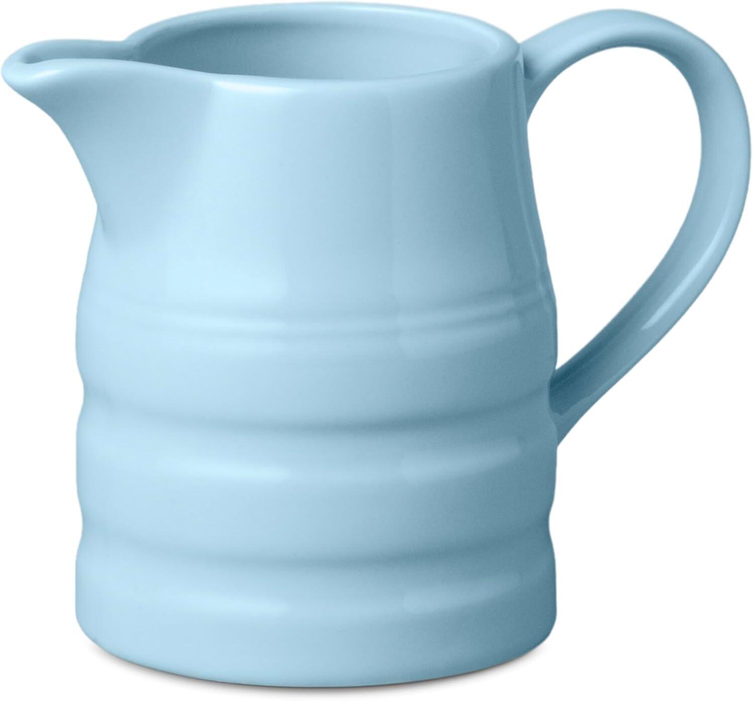 W M Bartleet & Sons Churn Jug 0.5 Pint Duck Egg Blue