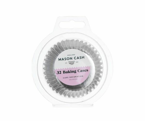 Mason Cash Silver Foil Cupcake Cases Set of 32