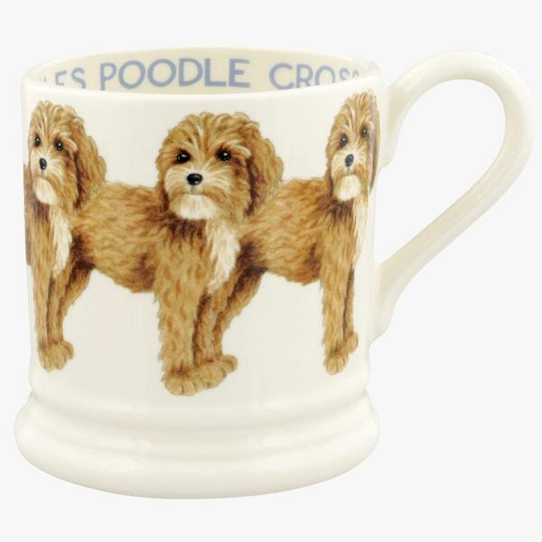 Emma Bridgewater Dogs Cavalier Poodle Cross Half Pint Mug