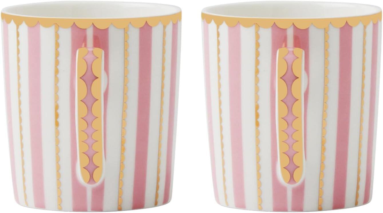Maxwell & Williams Teas & C's Regency Demi Cup & Saucer Set of 2 Pink