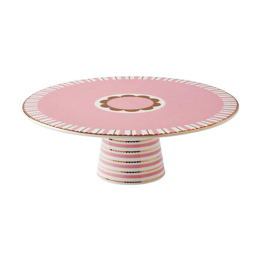 Maxwell & Williams Teas & C's Regency Footed Cake Stand 28cm Pink