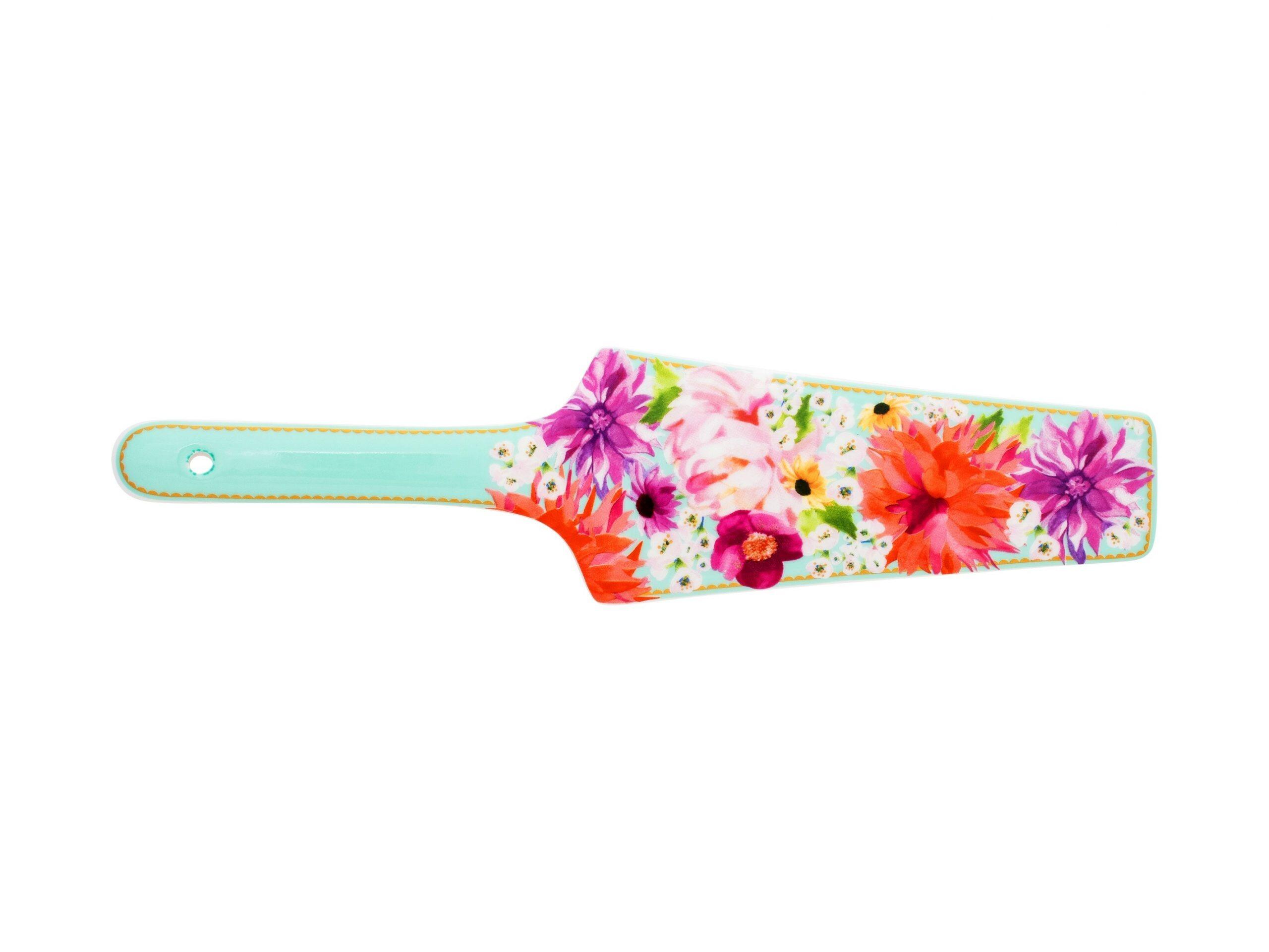 Maxwell & Williams Teas & C's Dahlia Daze Ceramic Cake Server Sky
