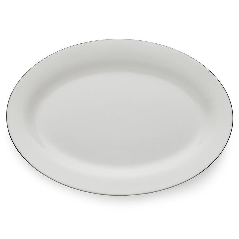 Royal Worcester Serendipity Platinum Oval Platter 30cm 12inch
