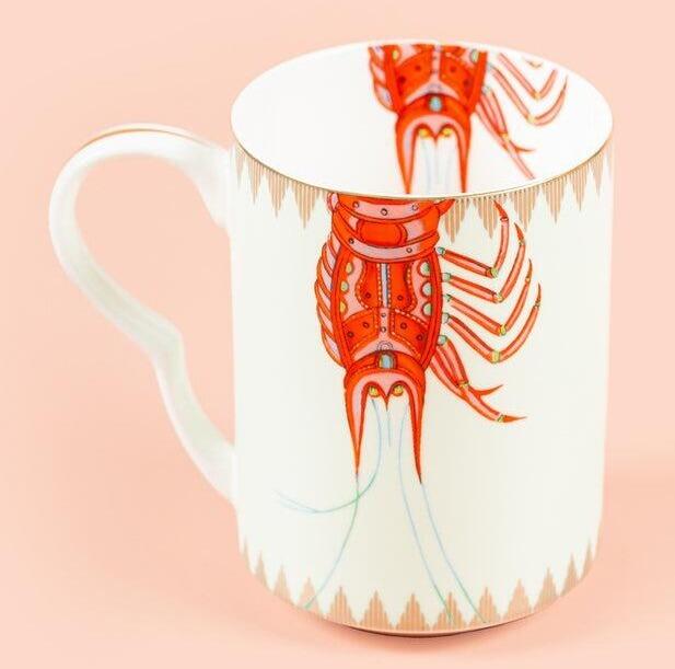 Yvonne Ellen Mug Lobster Medium