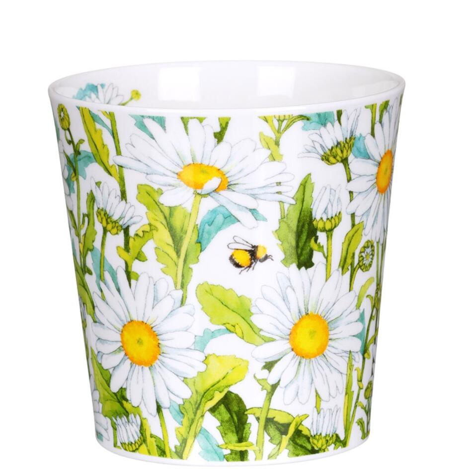 Dunoon Cairngorm Shape Mug - Beautiful Blooms - Daisies - Boxed