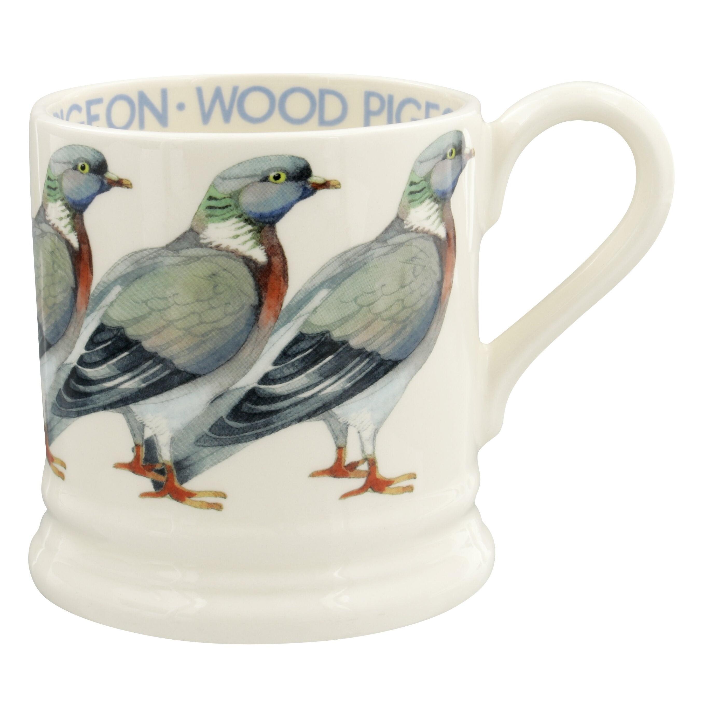Emma Bridgewater Birds Wood Pigeon Half Pint Mug