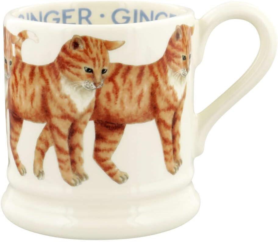 Emma Bridgewater Cats Ginger Cat Half Pint Mug