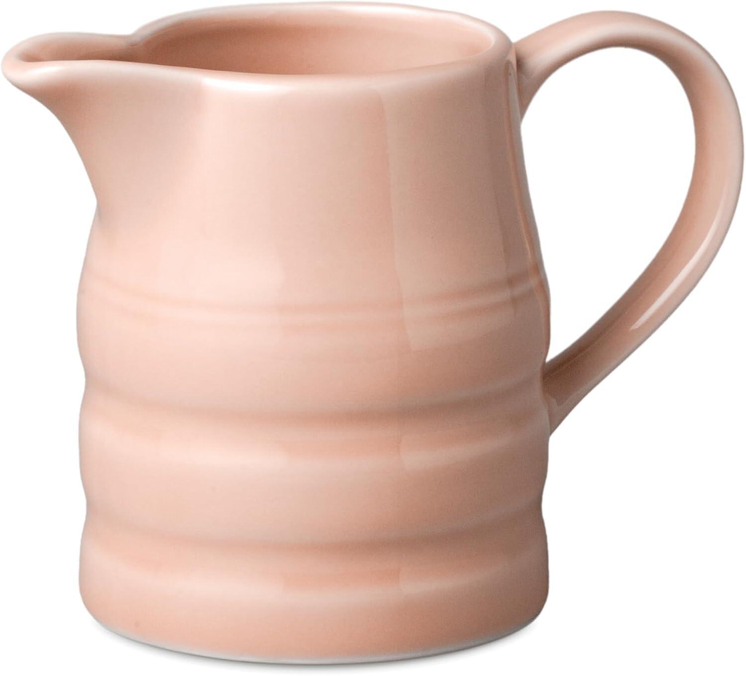 W M Bartleet & Sons Churn Jug 0.5 Pint Rose Pink