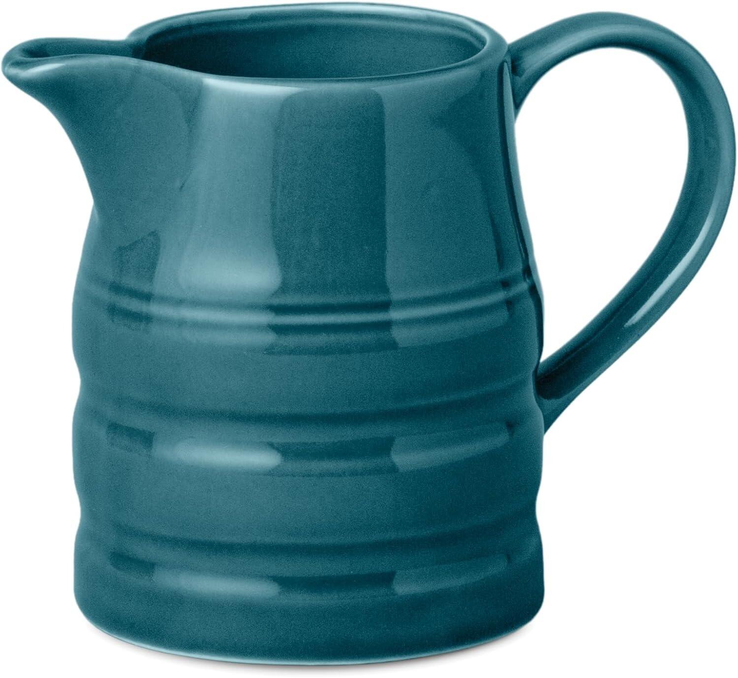 W M Bartleet & Sons Churn Jug 0.5 Pint Teal