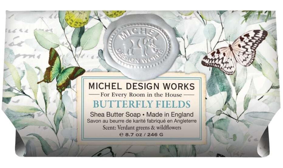 Michel Design Works - Butterfly Fields Large Bath Soap Bar