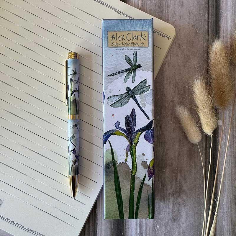 Alex Clark Dragonflies Ballpoint Pen Gift Boxed