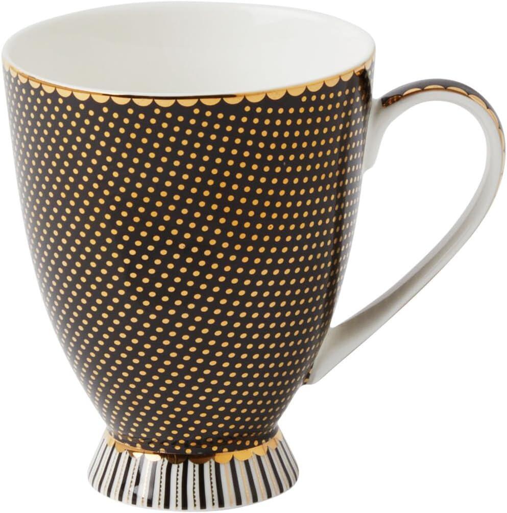 Maxwell & Williams Teas & C's Regency Footed Mug 300ml Black