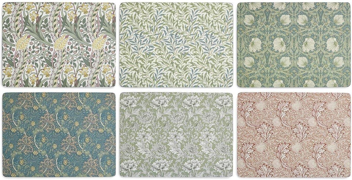 Spode Morris & Co Mixed Placemats Set of 6