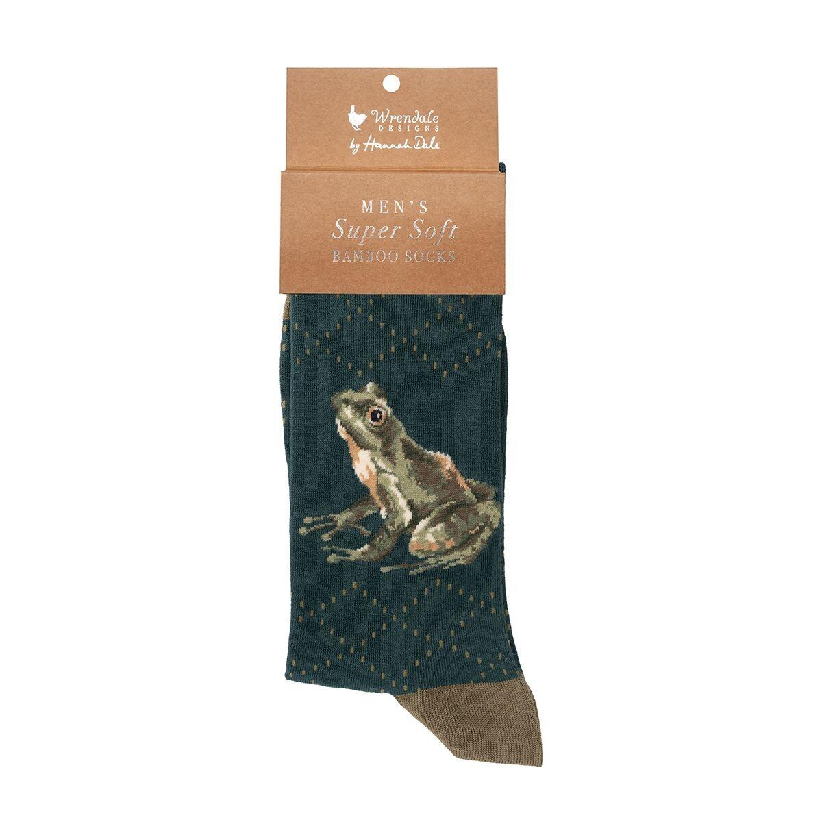Wrendale - Men's Socks - The Happy Frog