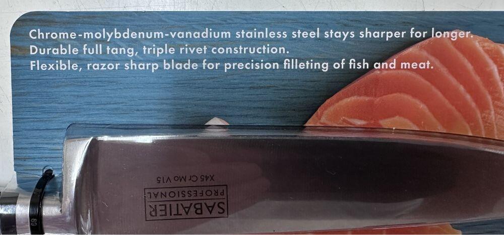 Taylors Eye Witness Sabatier Professional Filleting Knife 16cm 5.5 in
