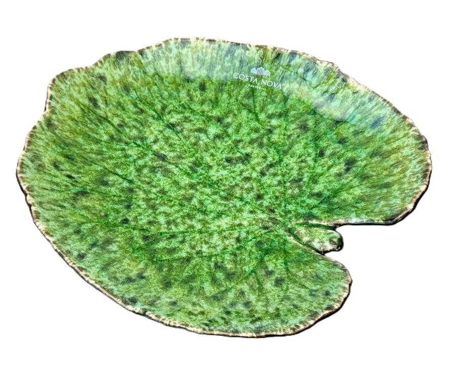 Costa Nova Riviera Tomato Green Alchemille Leaf 18cm