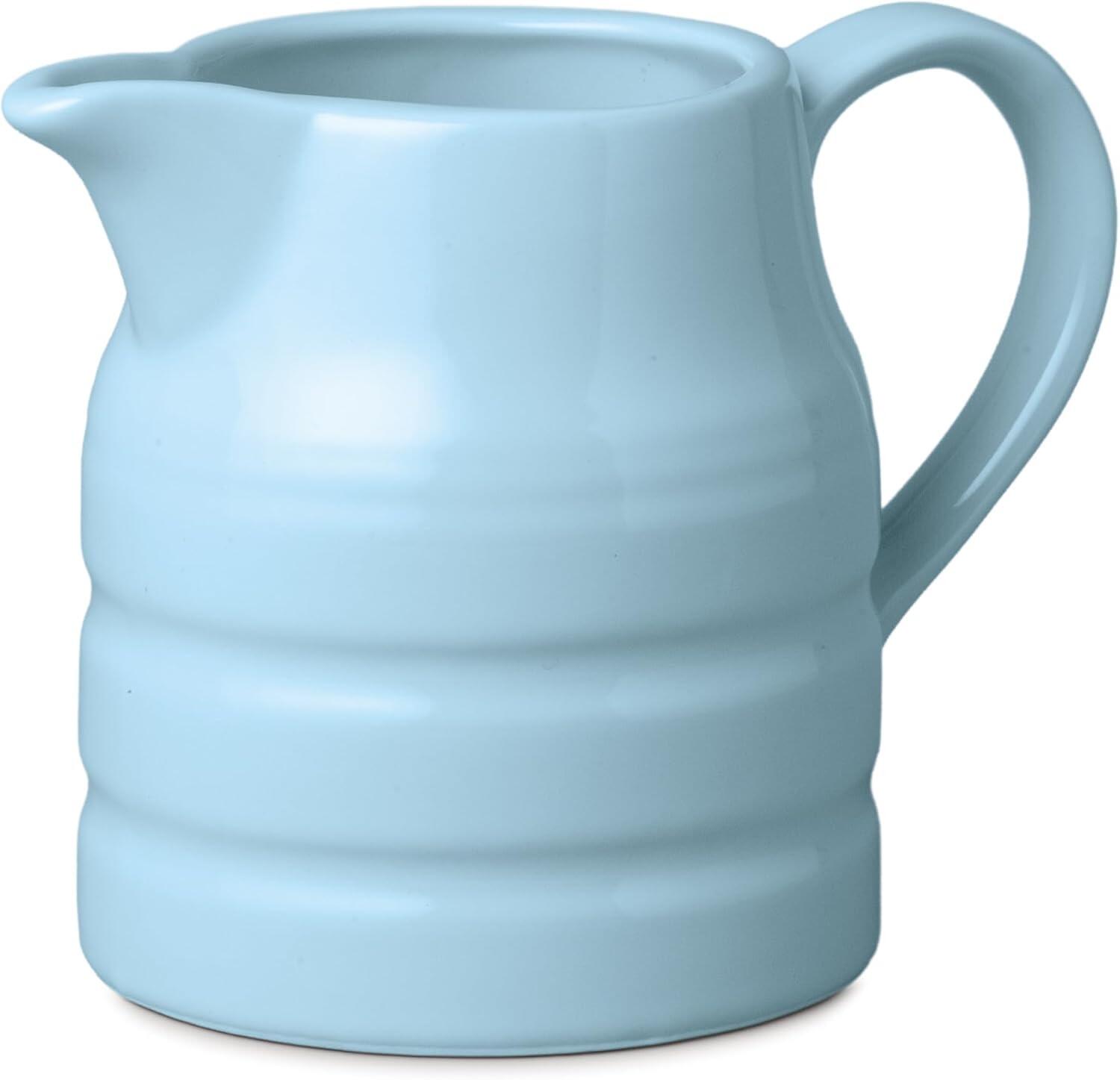 W M Bartleet & Sons Churn Jug 1 Pint Duck Egg Blue