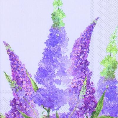 IHR - Napkins - Luncheon - Buddleia Light Lilac