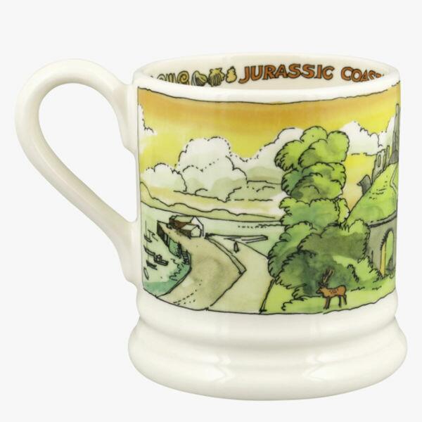 Emma Bridgewater Landscapes Of Dreams Jurassic Coastline Half Pint Mug