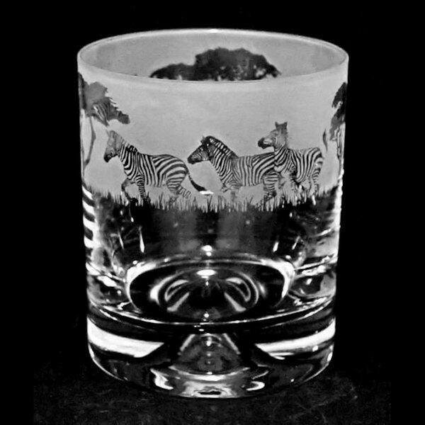 Animo Glass - Zebra Whisky Tumbler