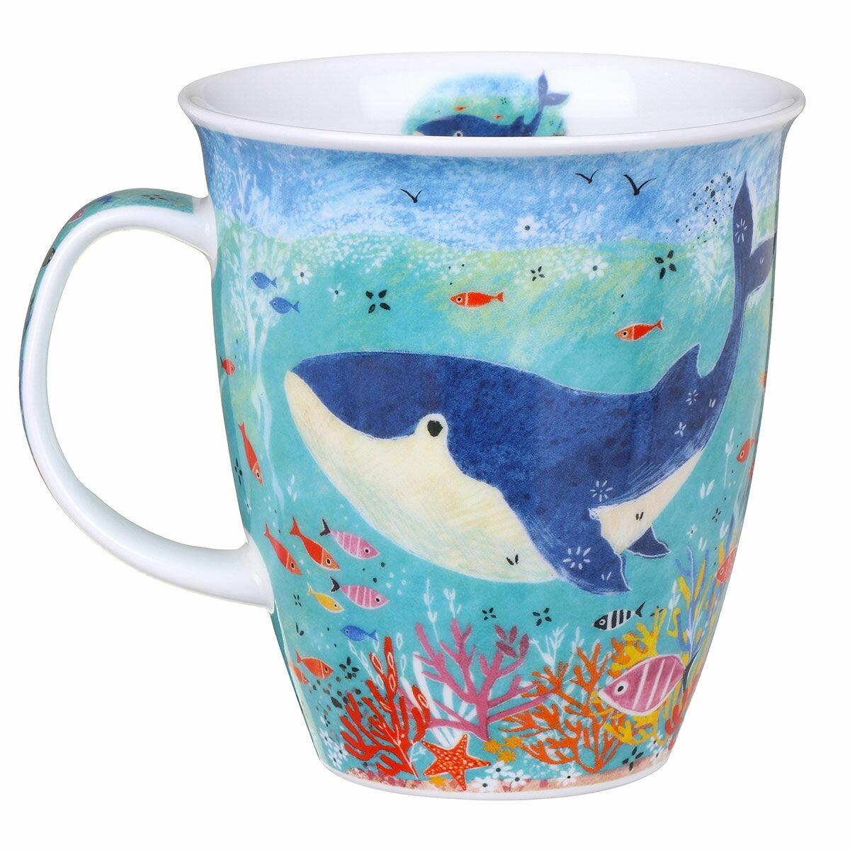 Dunoon Nevis Shape Mug - Flippers Whale - Boxed