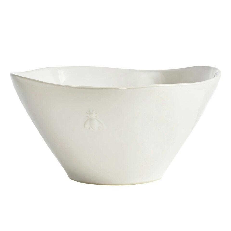 La Rochere - Bee Large Salad Bowl 26cm White