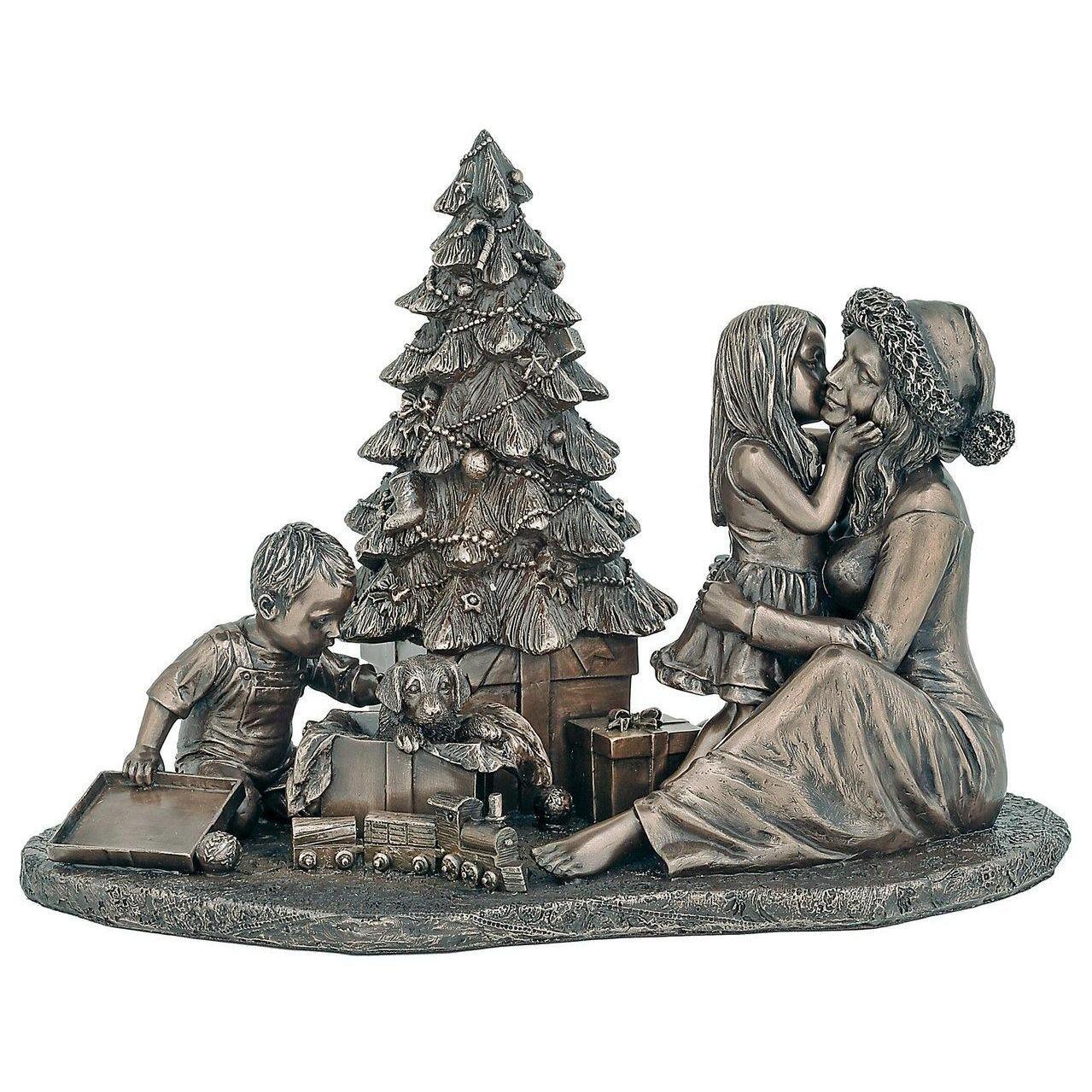 Genesis Fine Arts - Christmas Morning Bronze
