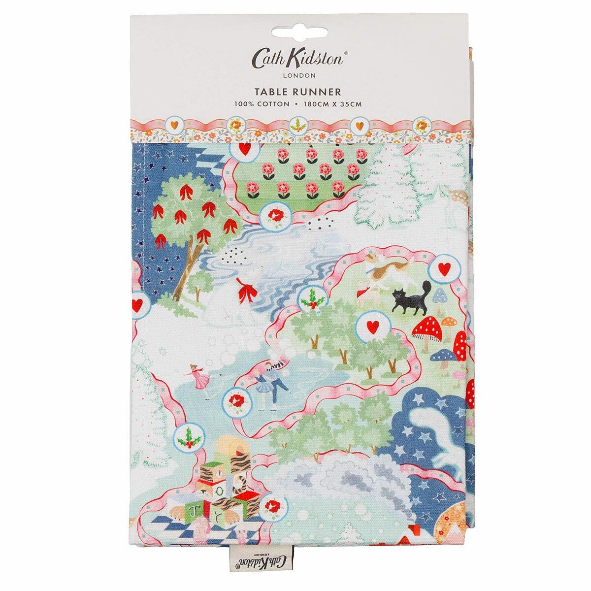 Cath Kidston Xmas Journey Table Runner 100% Cotton