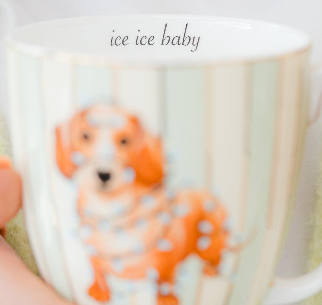Yvonne Ellen Mug Sausage Doggie Christmas Large