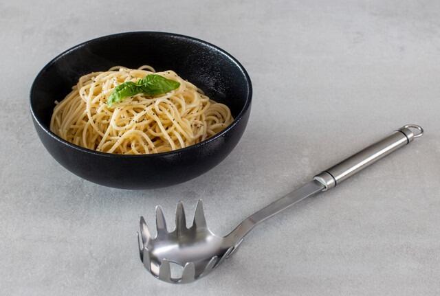 KitchenCraft Oval Handled Stainless Steel Spaghetti Server 31cm