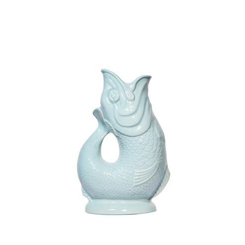 The Original Gluggle Jug Large Eau de Nil 0.6L 22cm tall