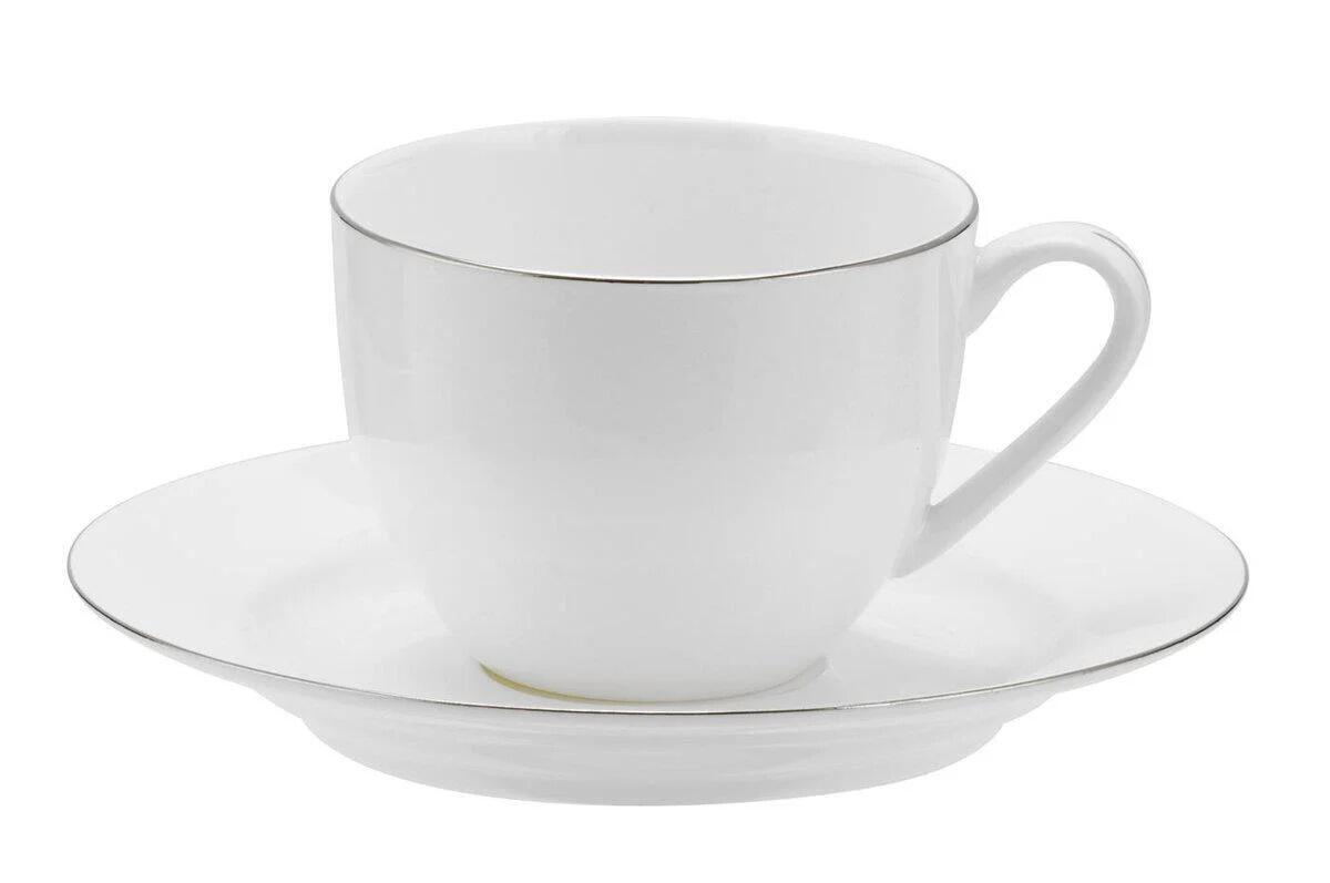 Royal Worcester Serendipity Platinum Teacup & Saucer 0.25L