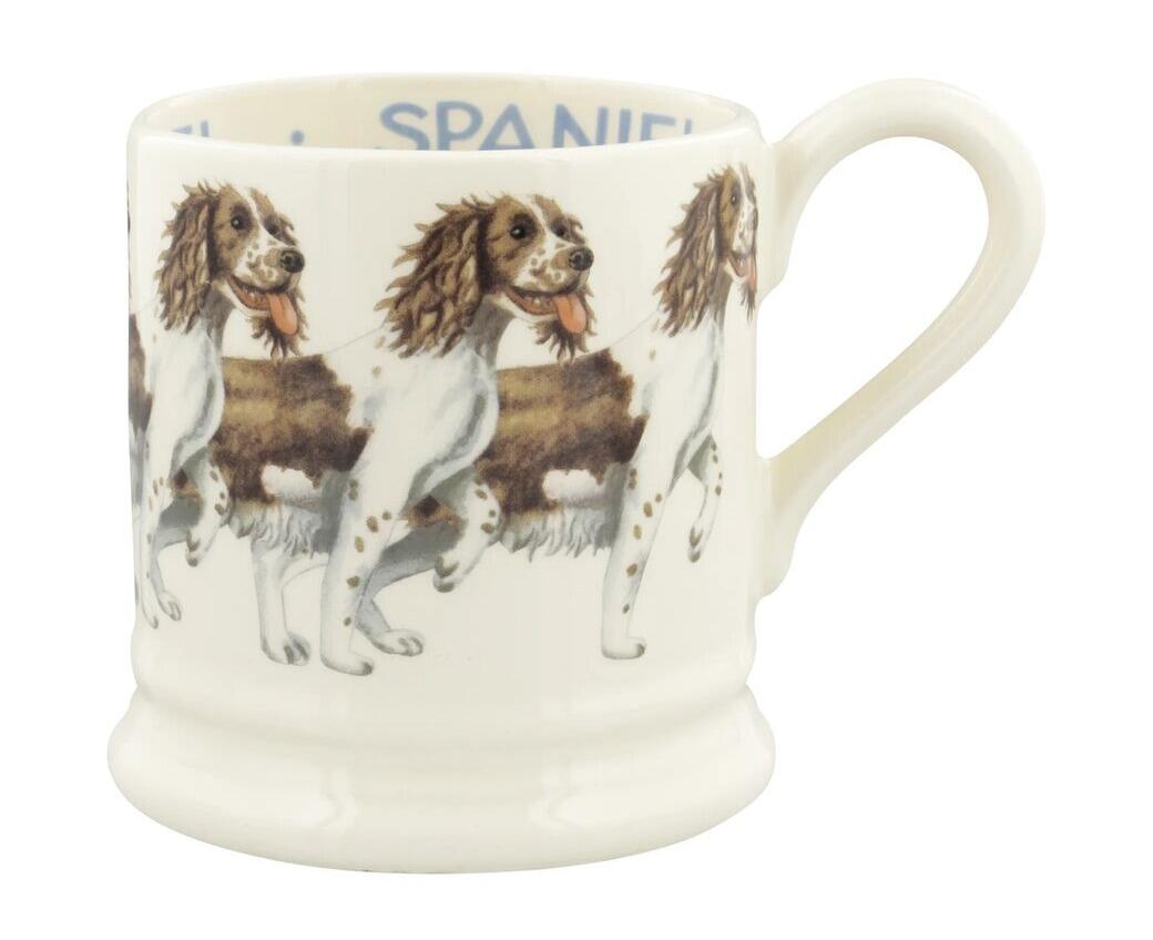 Emma Bridgewater Brown & Cream Spaniel Half Pint Mug
