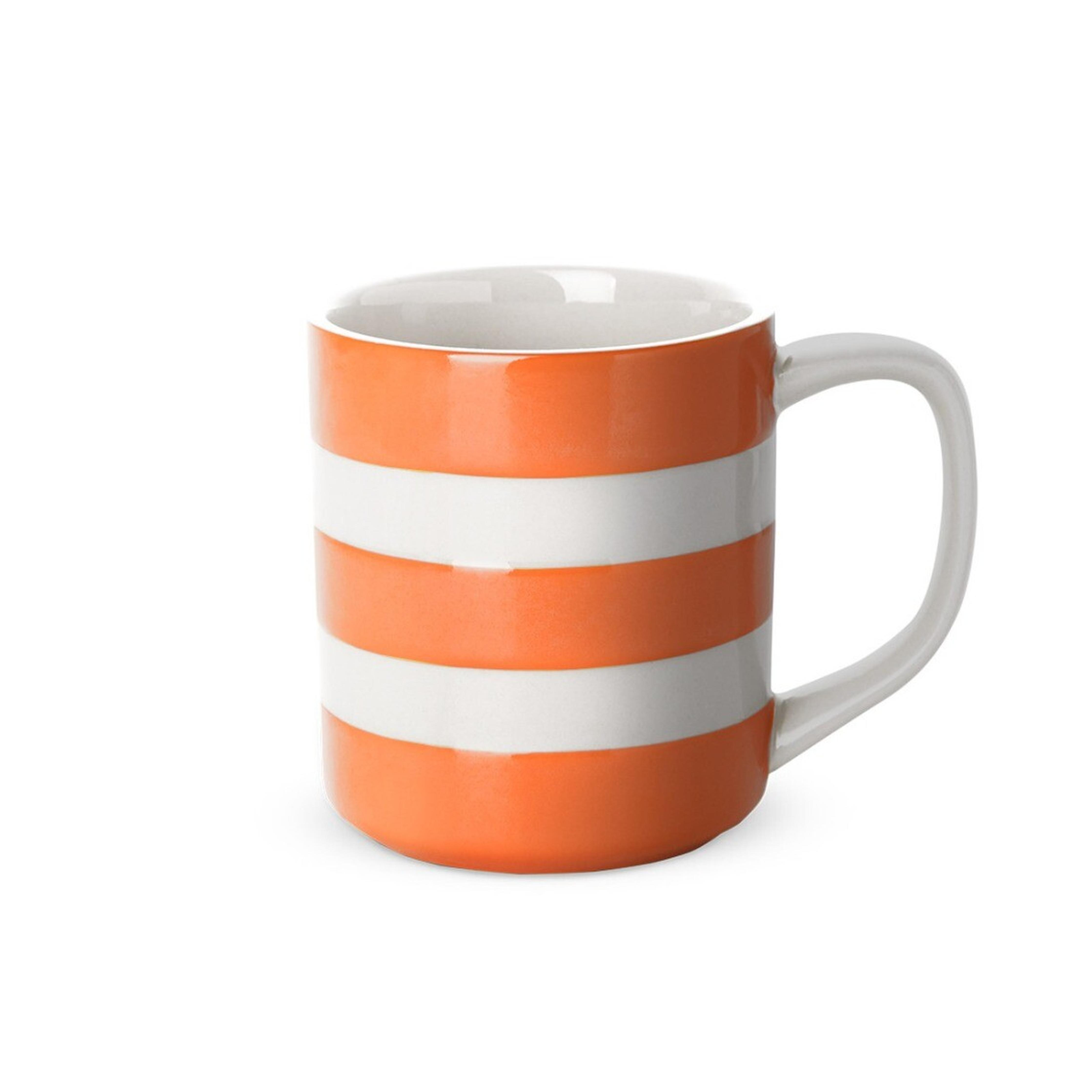 Cornishware - Cornish Colours - Orange Mug 10oz 28.5cl