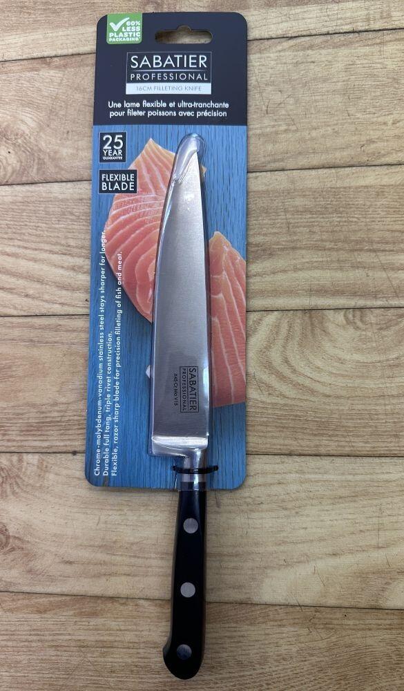 Taylors Eye Witness Sabatier Professional Filleting Knife 16cm 5.5 in
