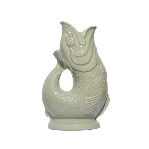 The Original Gluggle Jug Extra Large Sage Green 1.2L 27cm tall