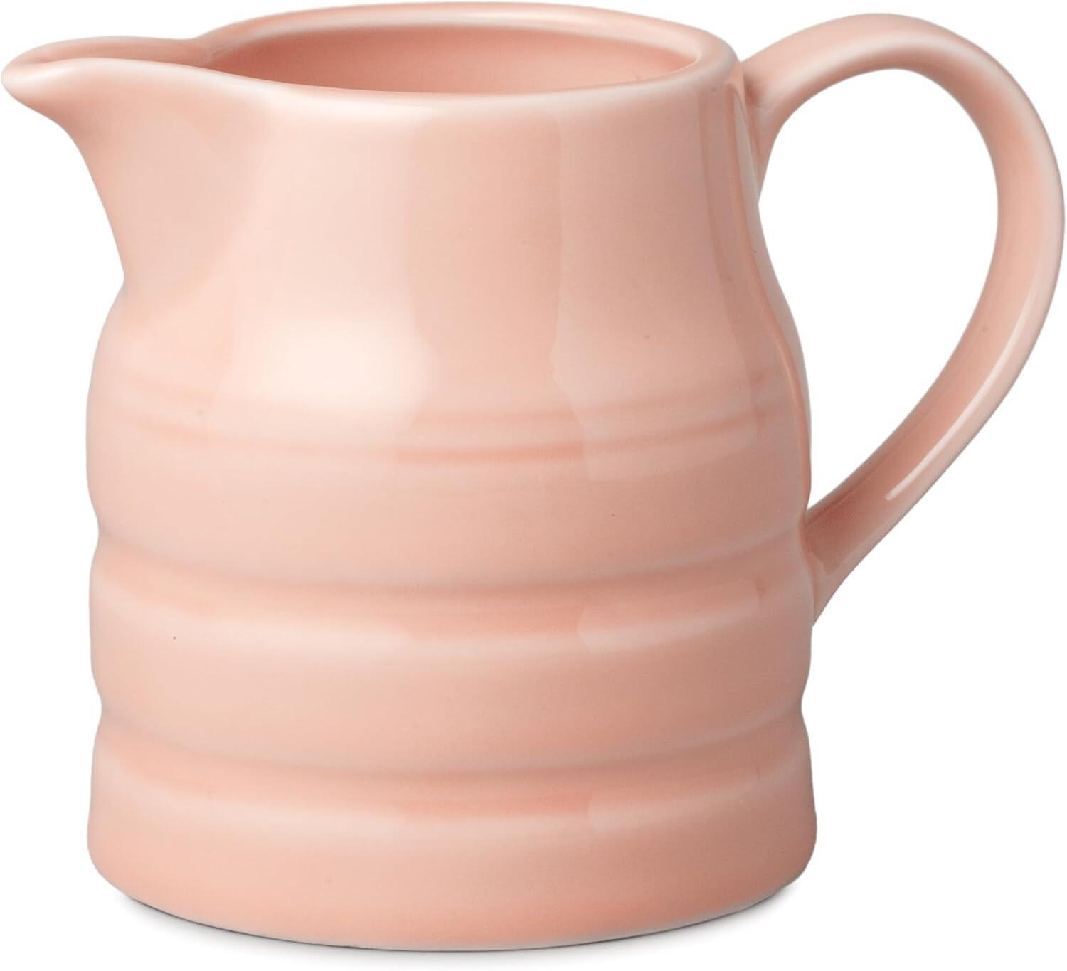 W M Bartleet & Sons Churn Jug 1 Pint Rose Pink