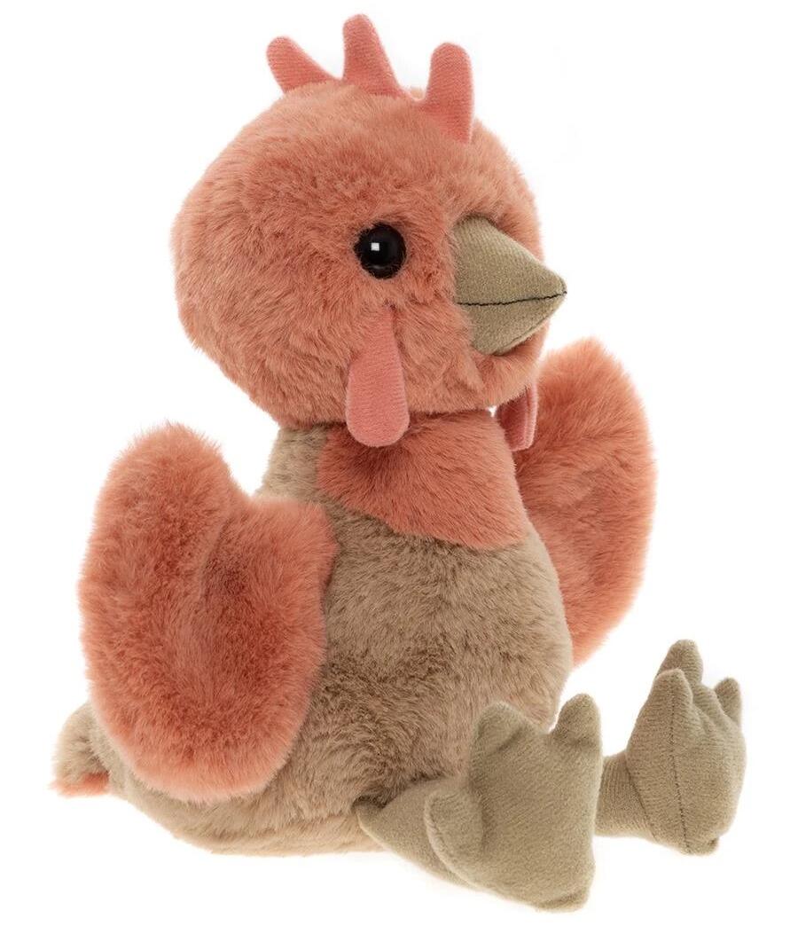 Charlie Bears Clucky Chicken Marmalade Orange 27cm