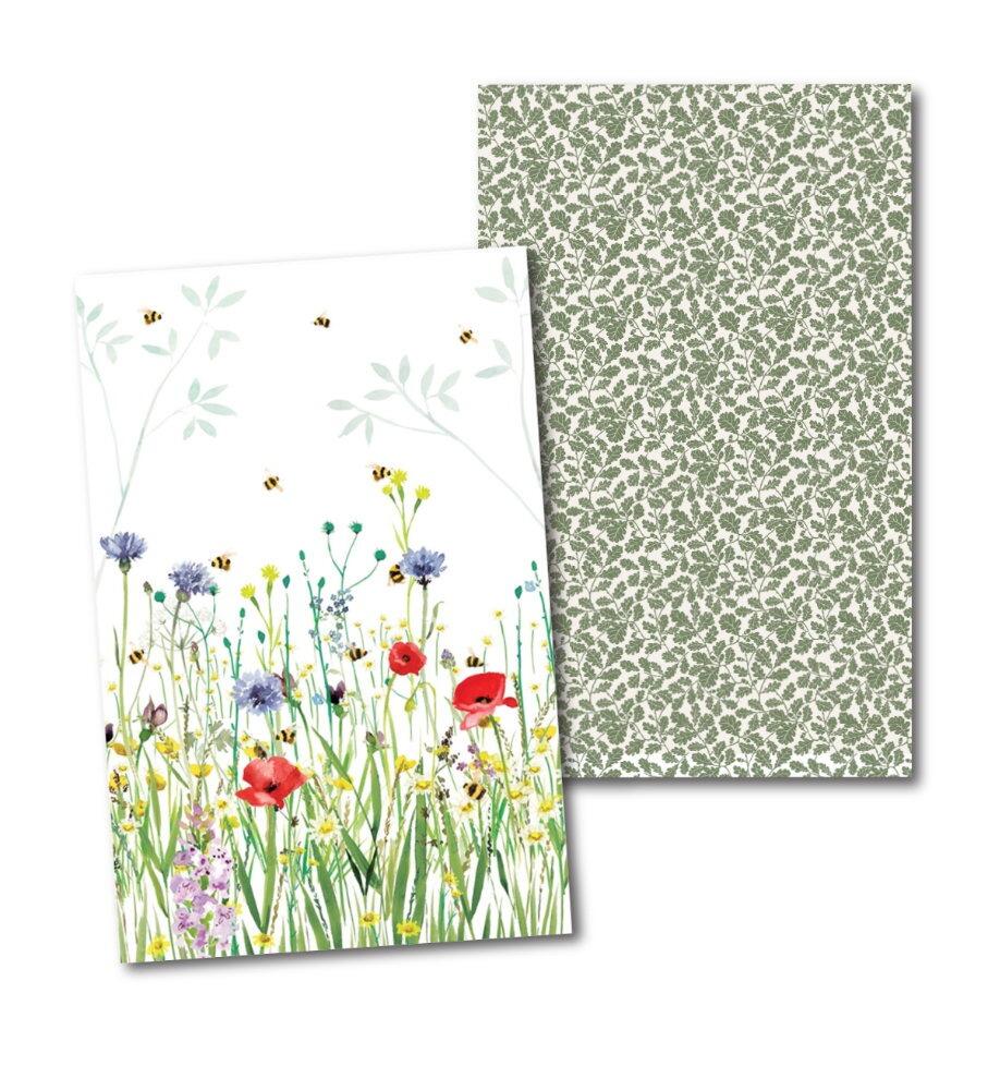 National Trust Bees & Nature Cotton Tea Towels Set of 2