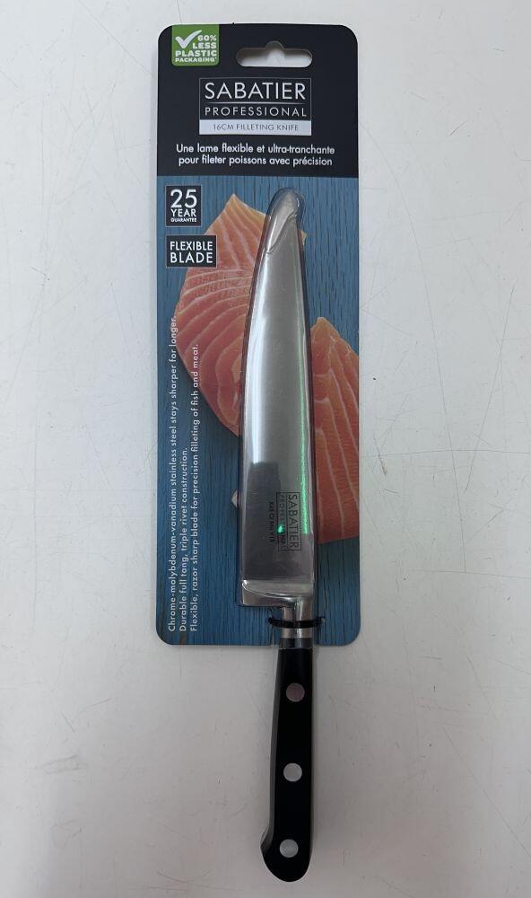 Taylors Eye Witness Sabatier Professional Filleting Knife 16cm 5.5 in