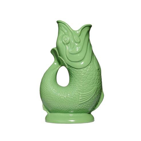 The Original Gluggle Jug Extra Large Apple Green 1.2L 27cm tall