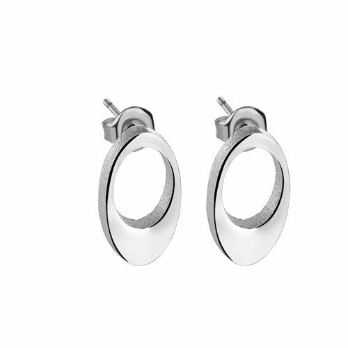 Newbridge Silver Plated Dew Drop Oval Earrings