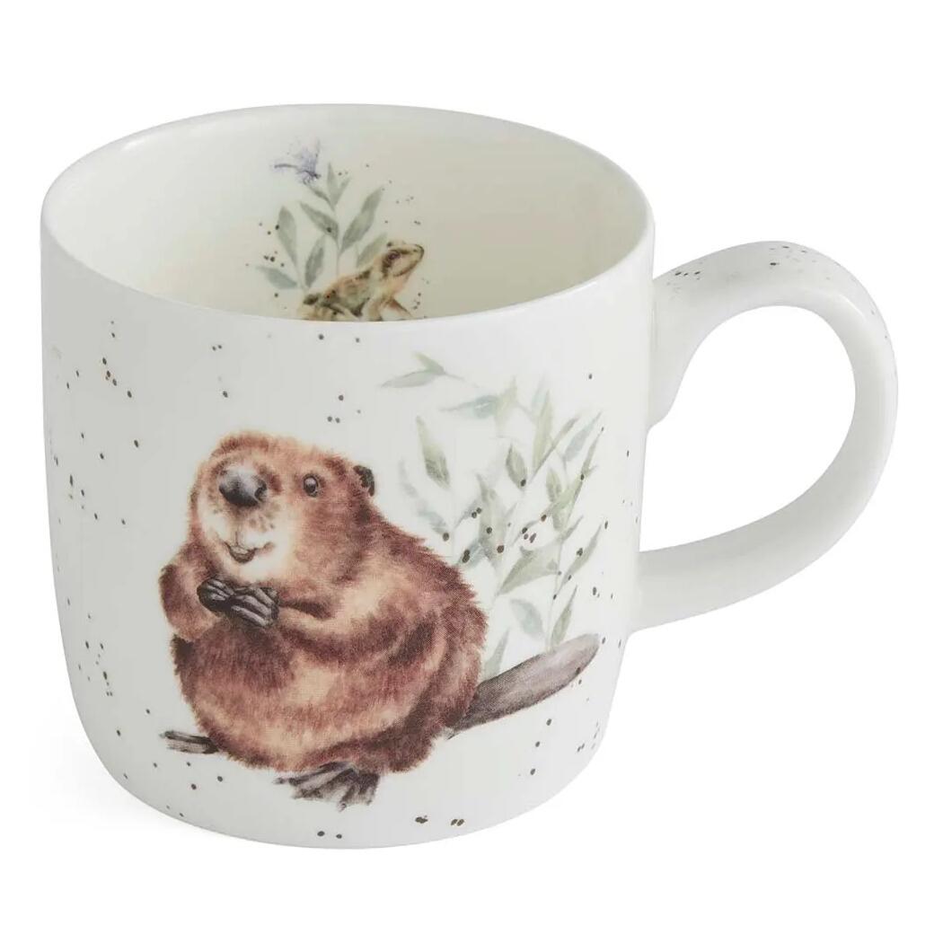 Royal Worcester Wrendale Designs - Mug 0.31L - The Arborist Beaver