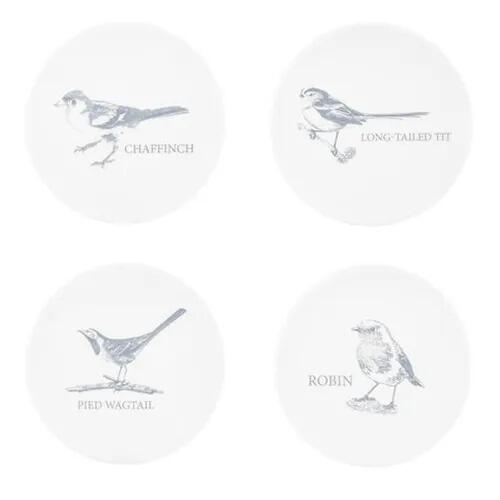 Mary Berry Garden Birds Set of 4 Coasters