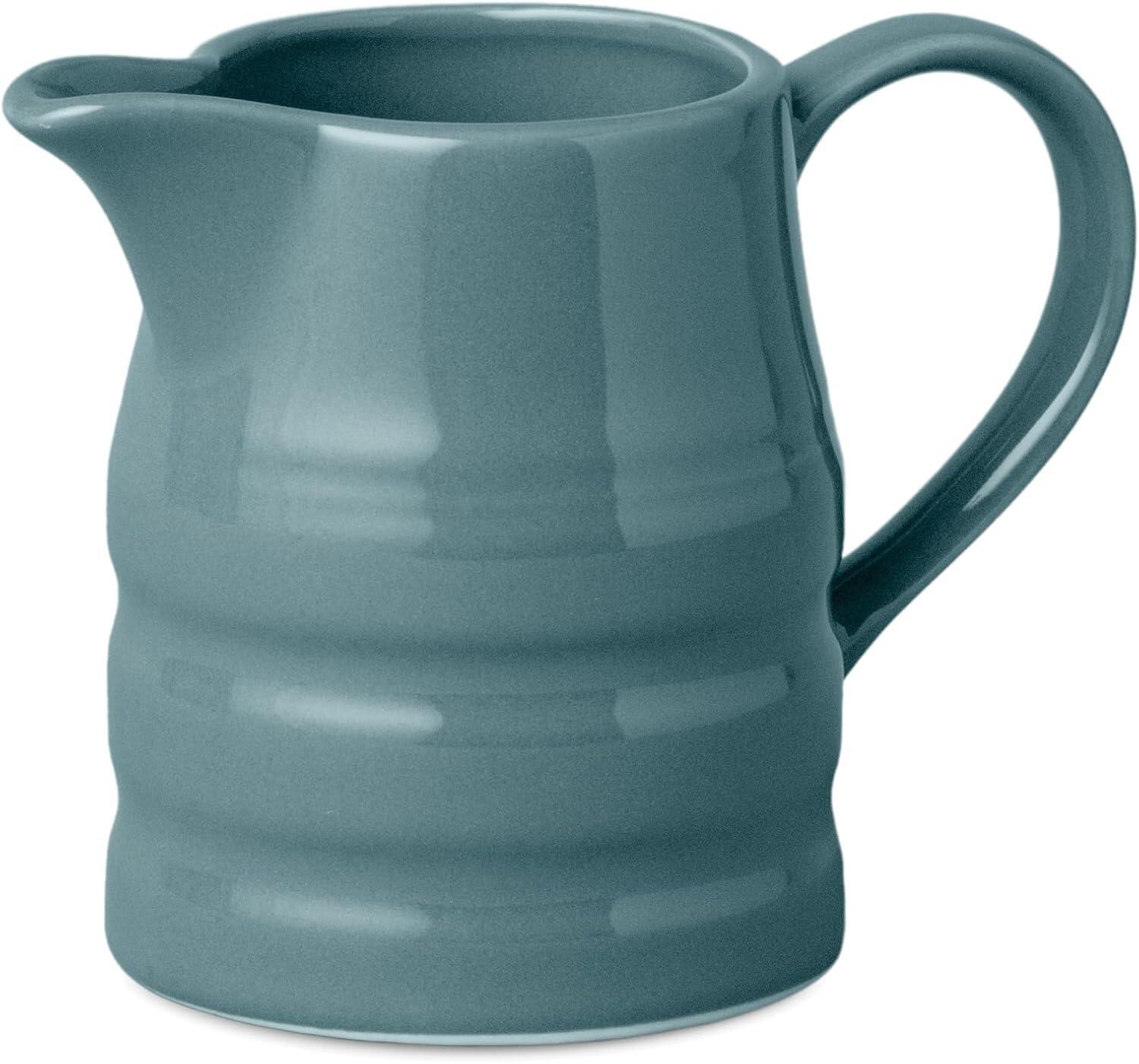 W M Bartleet & Sons Churn Jug 0.5 Pint Ocean Grey