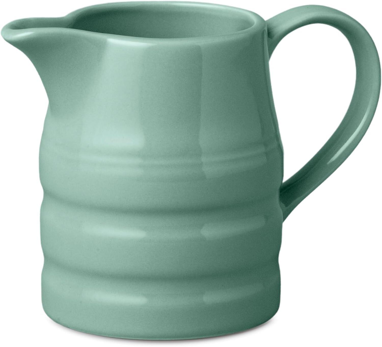 W M Bartleet & Sons Churn Jug 0.5 Pint Sage Green