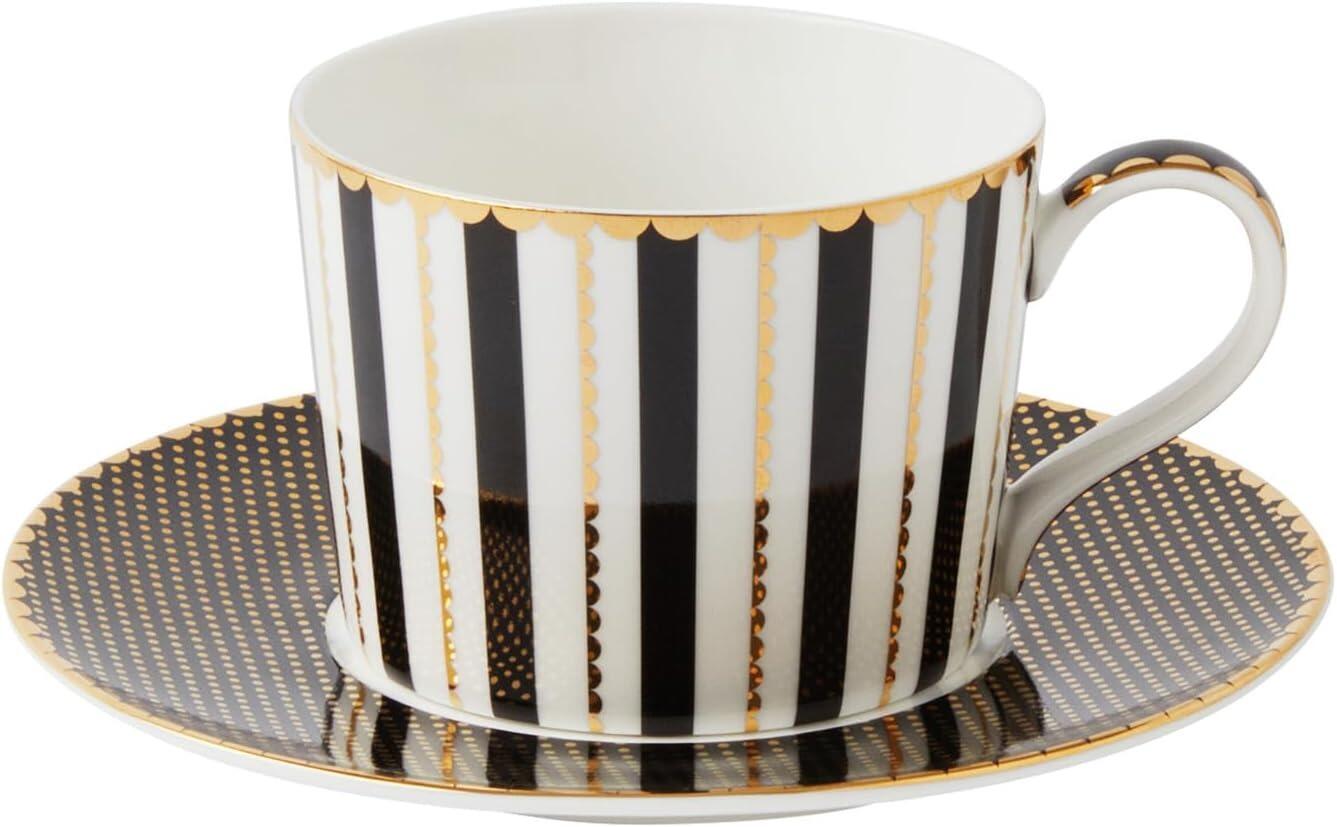 Maxwell & Williams Teas & C's Regency Cup & Saucer 240ml Black