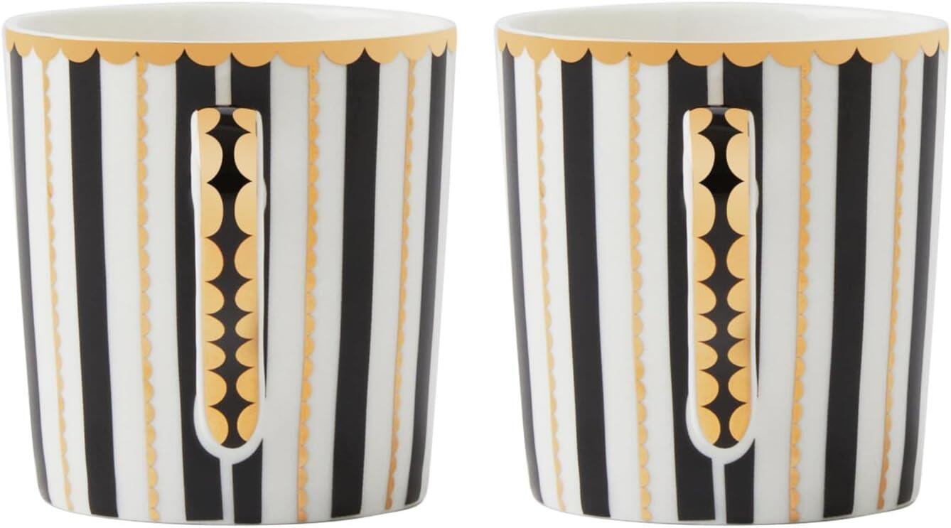 Maxwell & Williams Teas & C's Regency Demi Cup & Saucer Set of 2 Black