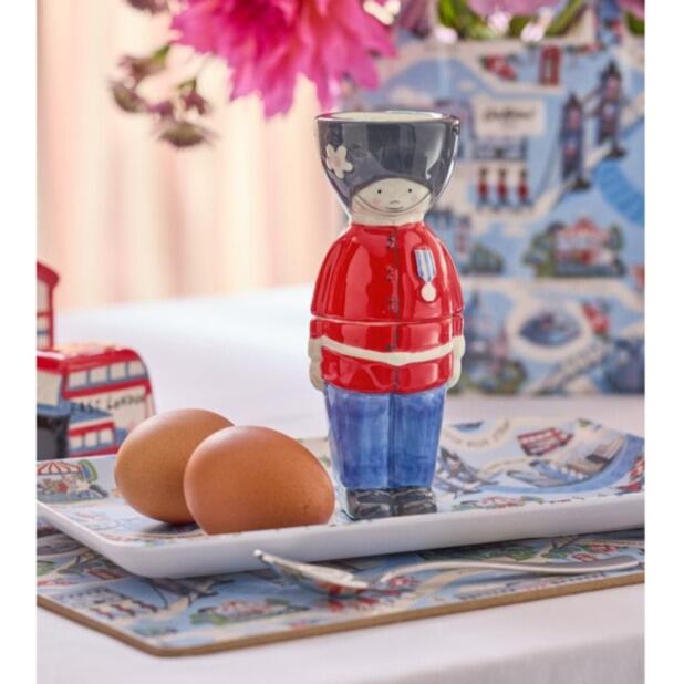 Cath Kidston London Town Royal Guardsman Egg Cup Set